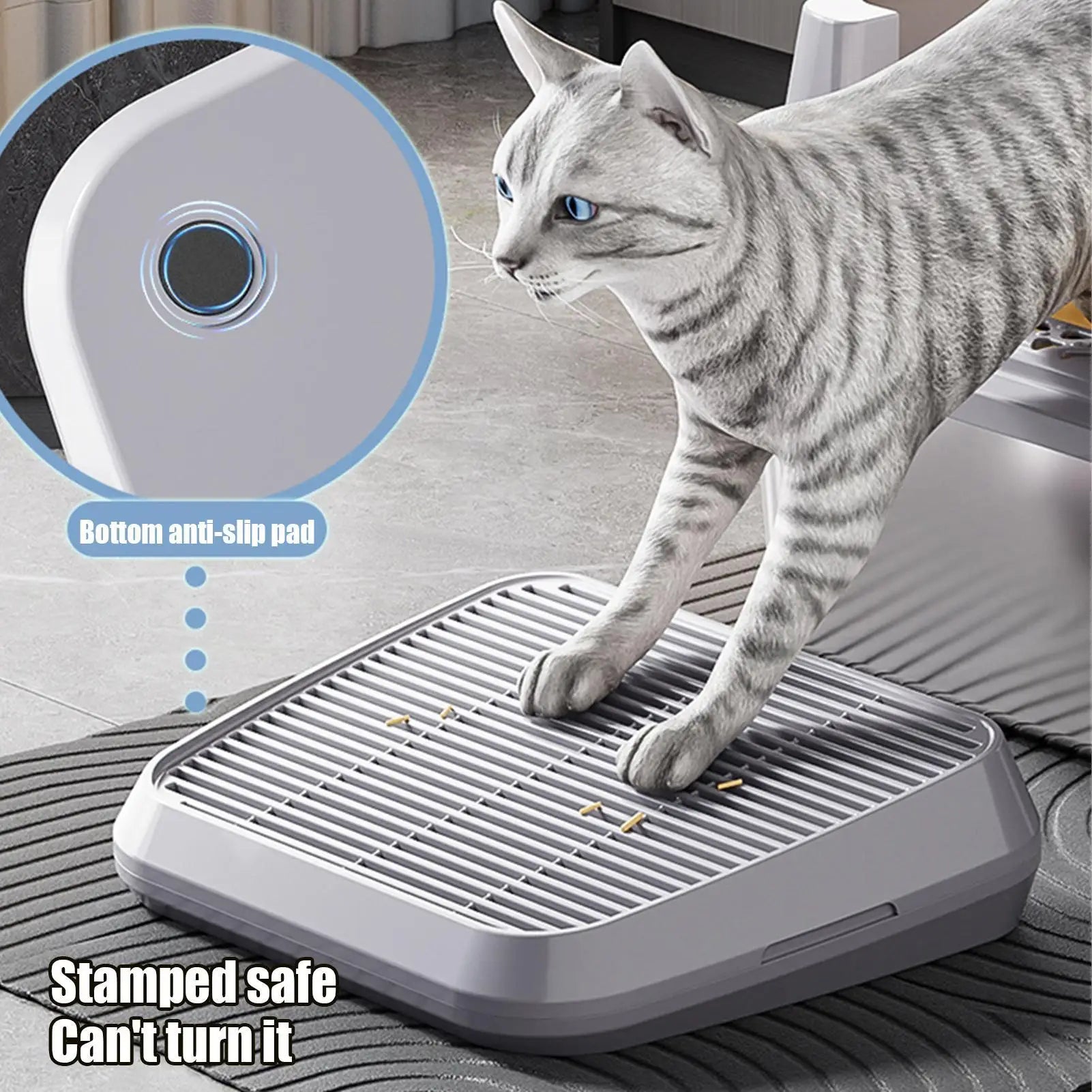 PawfectNova™ Glide-Step: Anti-Tracking Ramp & Senior Access Stool