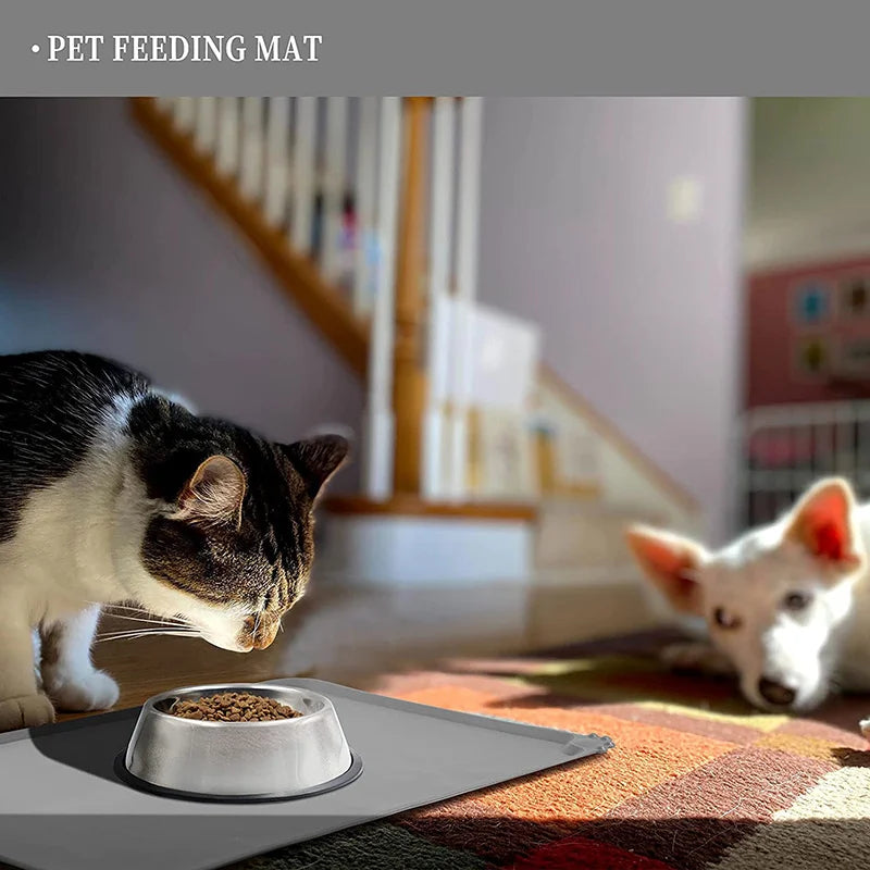 PawfectNova™ Hydra-Shield: Precision-Silicone Feeding Station