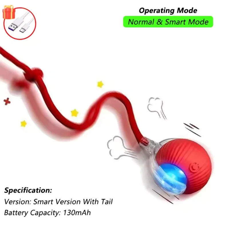 PawfectNova™ Kinetic Smart Ball: 360° Intelligent Play