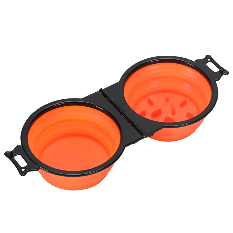 PawfectNova™ Duo-Flex: 2-in-1 Foldable Dual Bowl