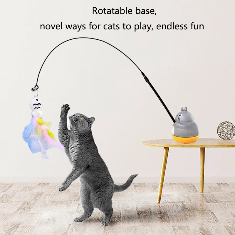 PawfectNova™ Aero-Flex Feather Wand