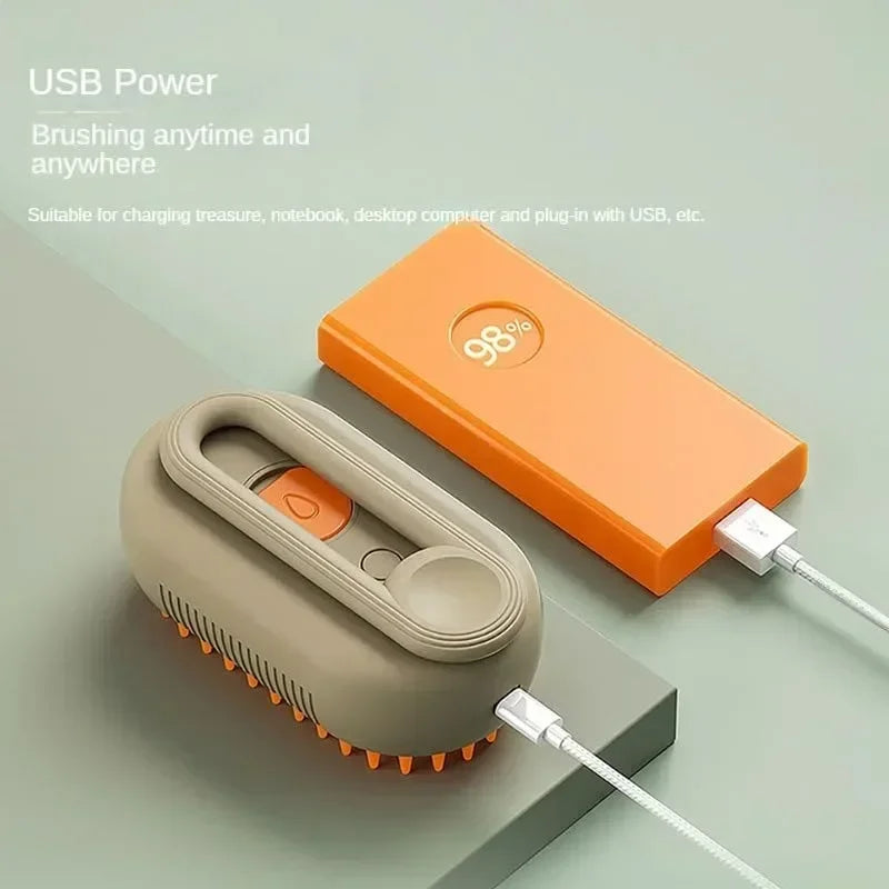 PawfectNova™ Hydro-Mist 3-in-1 Grooming Brush