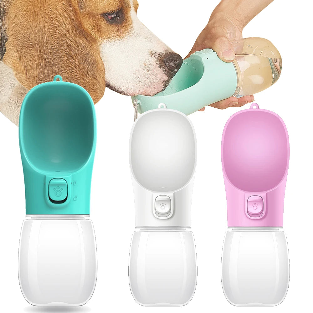 PawfectNova™ Hydro-Flow Mini: Leakproof One-Key Travel Bottle