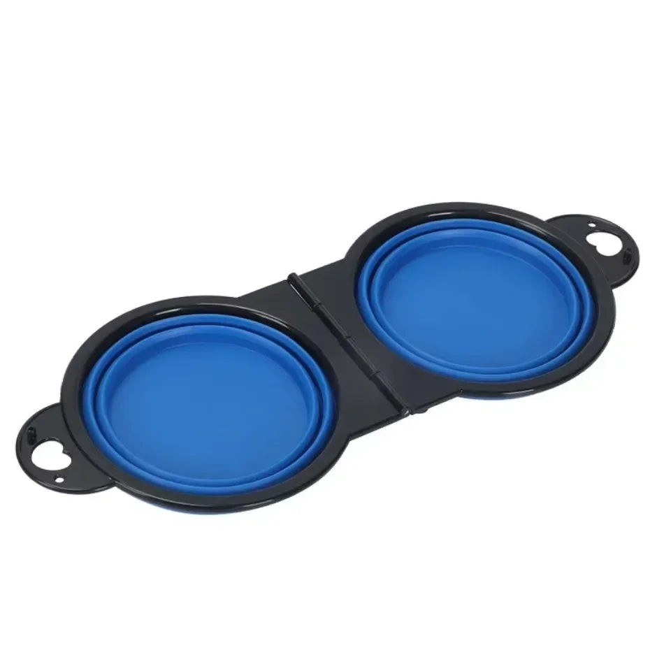 PawfectNova™ Duo-Flex: 2-in-1 Foldable Dual Bowl