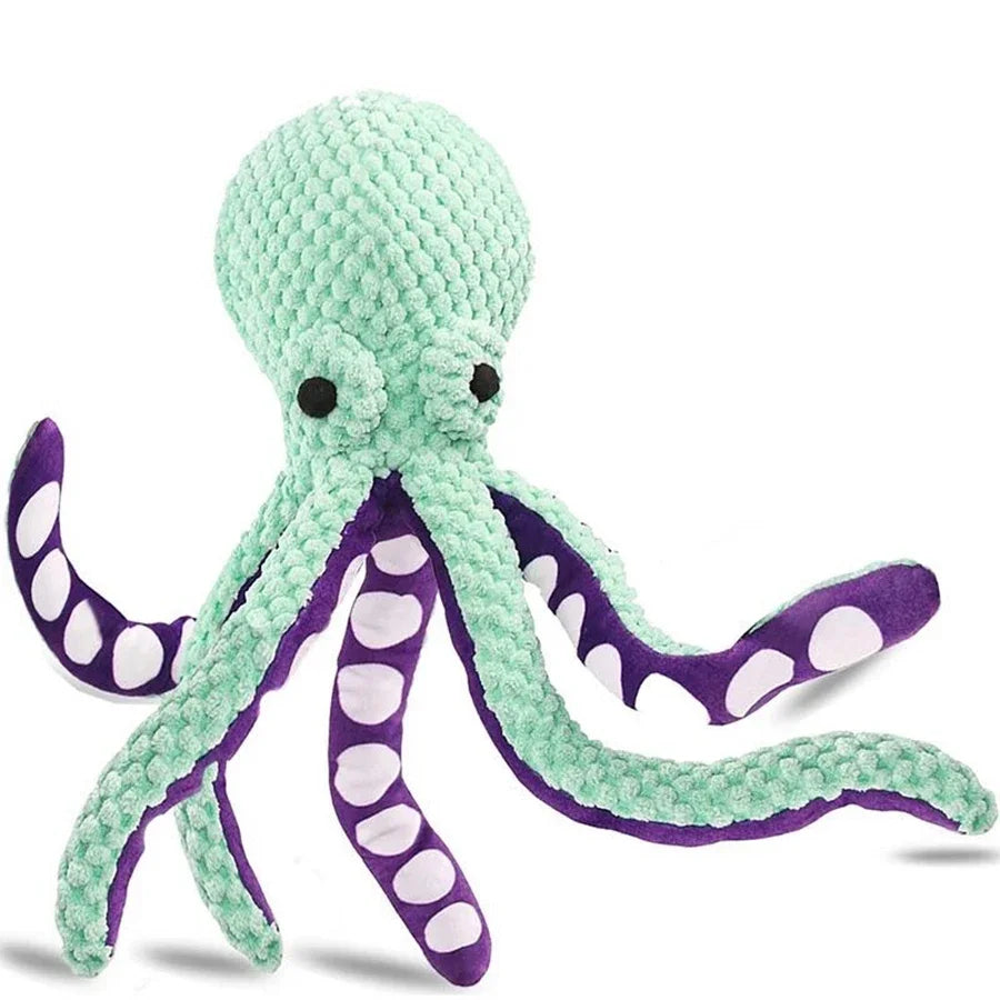 PawfectNova™ Octo-Paws Interactive Plush Octopus Toy