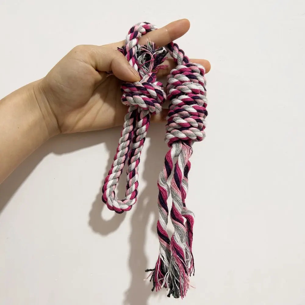 PawfectNova™ Kinetic-Knot: Multi-Texture Interaction Rope