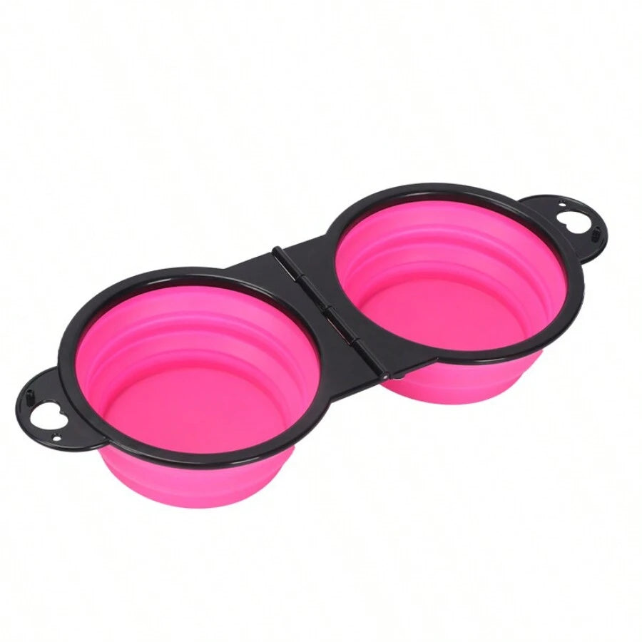 PawfectNova™ Duo-Flex: 2-in-1 Foldable Dual Bowl