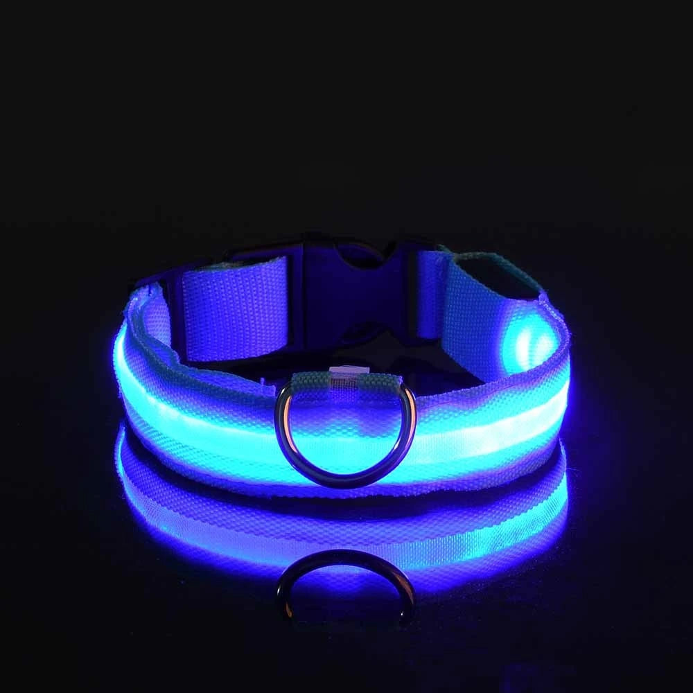 PawfectNova™ LumeGuard: Intelligent LED Safety Collar
