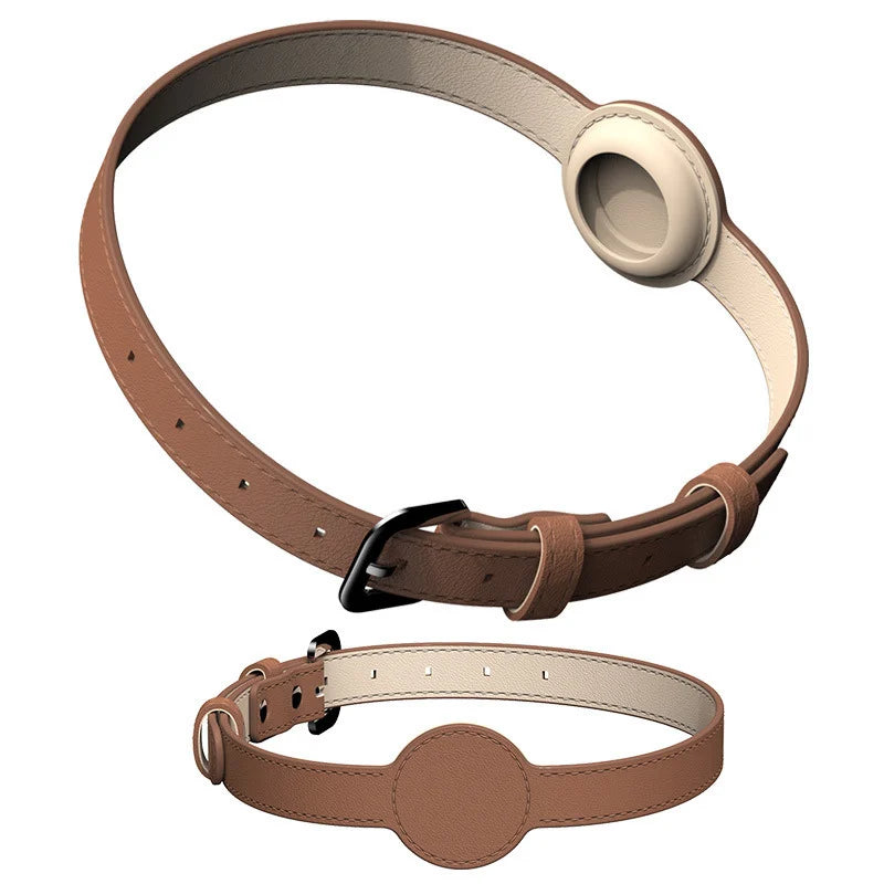 PawfectNova™ Apple AirTag Pet Collar: Waterproof, Durable, Anti-Lost Protection.