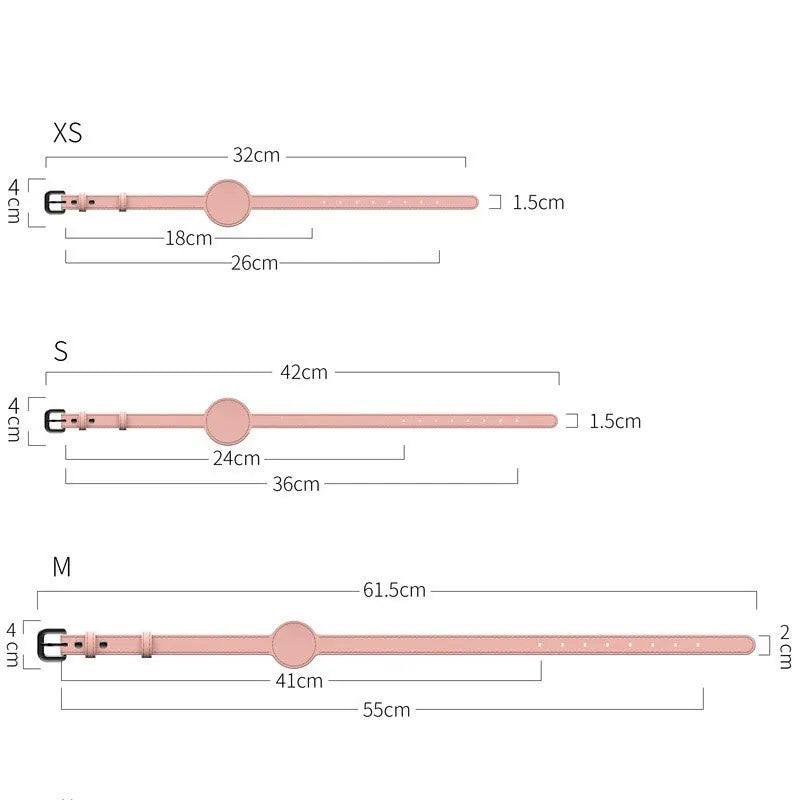 PawfectNova™ Apple AirTag Pet Collar: Waterproof, Durable, Anti-Lost Protection.