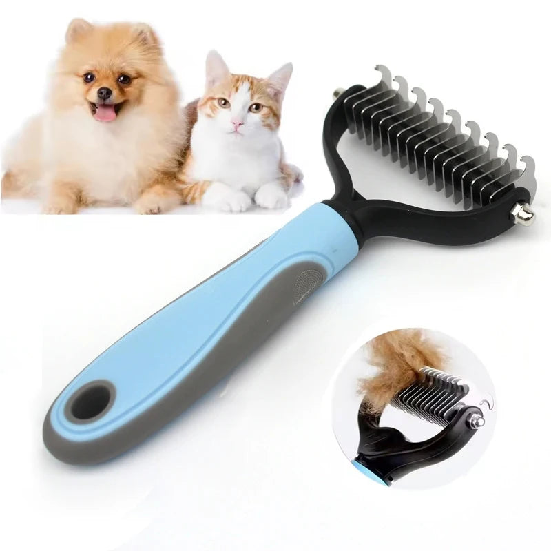 PawfectNova™ Pro-Shed: Dual-Action Undercoat Grooming Tool