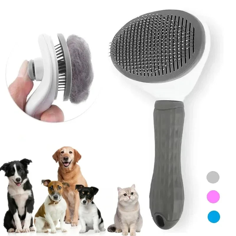 PawfectNova™ One-Click Self-Cleaning Slicker Brush