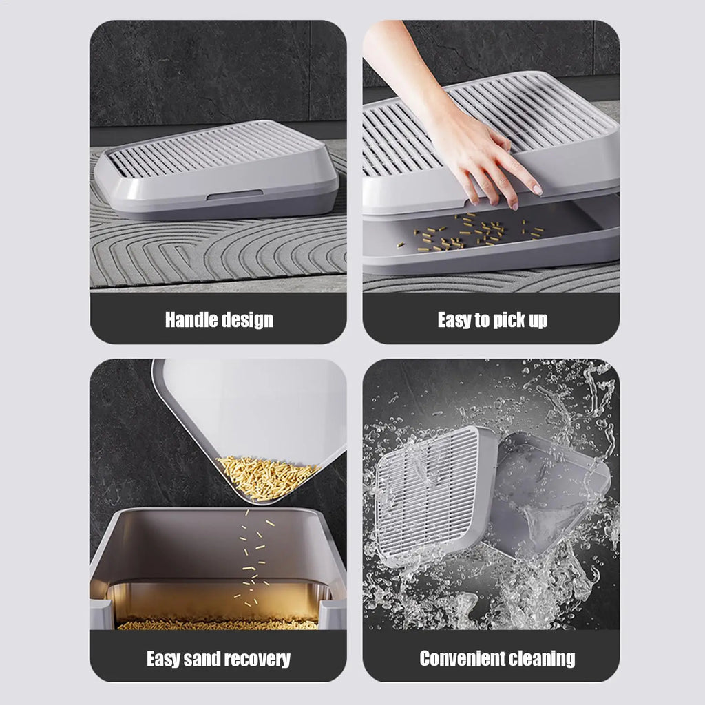 PawfectNova™ Glide-Step: Anti-Tracking Ramp & Senior Access Stool