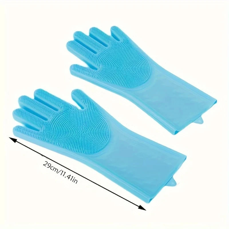 PawfectNova™ Dual-Action Grooming & Cleaning Gloves