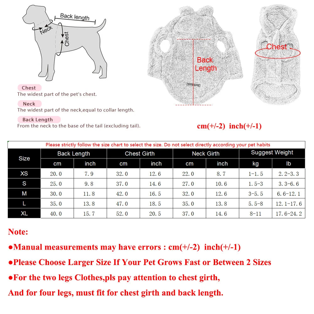 PawfectNova™ Cozy Fleece Pet Hoodie