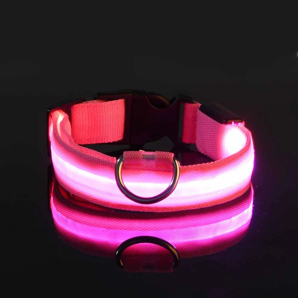 PawfectNova™ LumeGuard: Intelligent LED Safety Collar