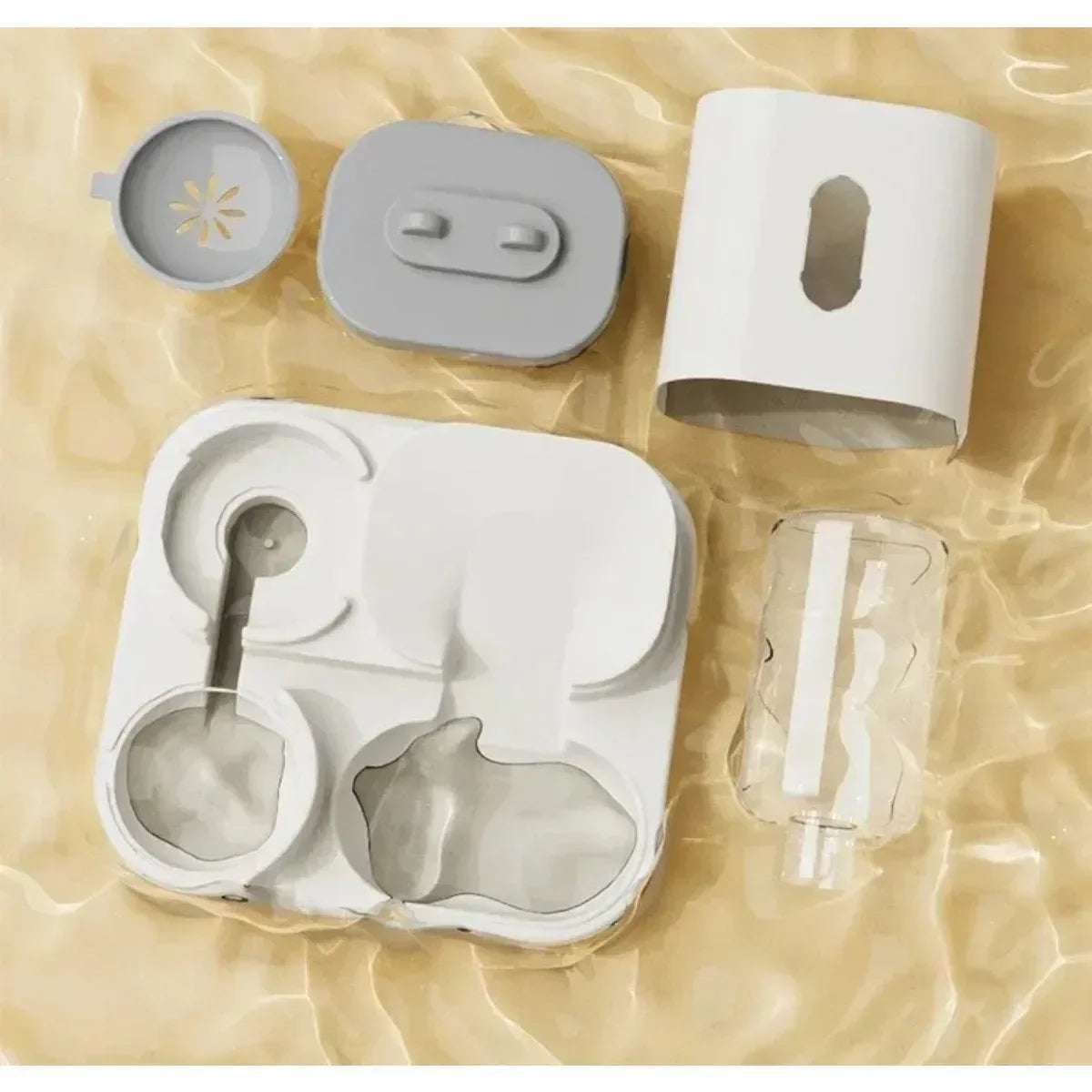 PawfectNova™ Bloom: 2-in-1 Automatic Food & Water Station