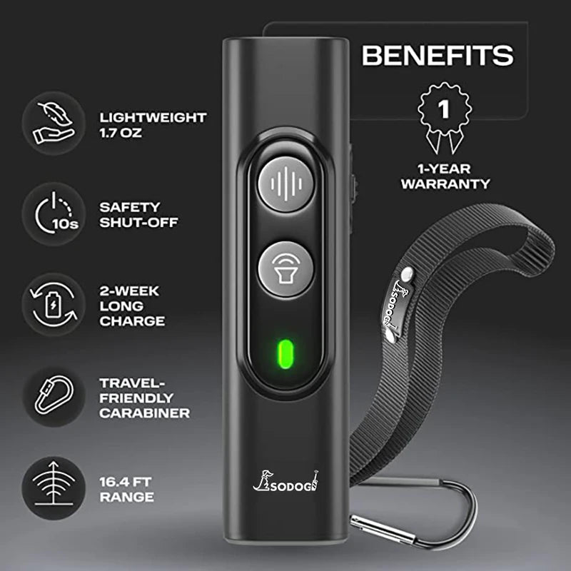 PawfectNova™ Pro-Shield Sonic Humane Silent Trainer USB Rechargeable Dog Behavioral Device