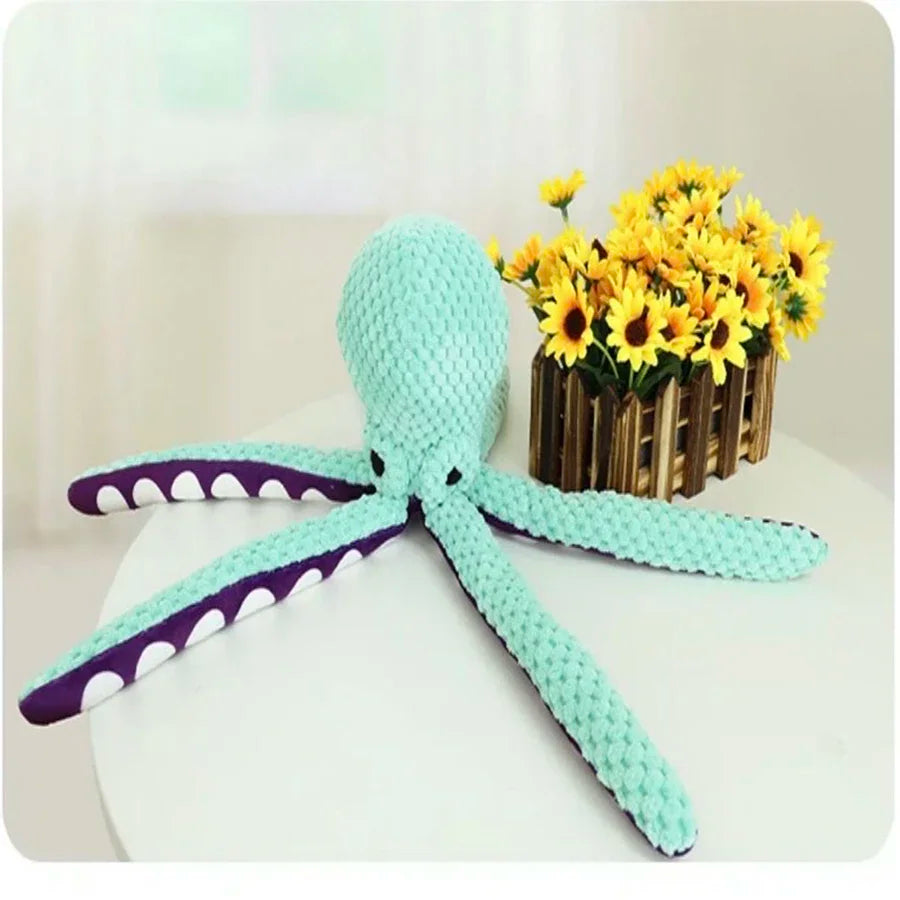 PawfectNova™ Octo-Paws Interactive Plush Octopus Toy