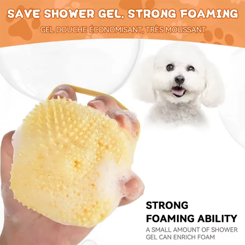 PawfectNova™ Hydro-Massage Soft Silicone Bath Brush