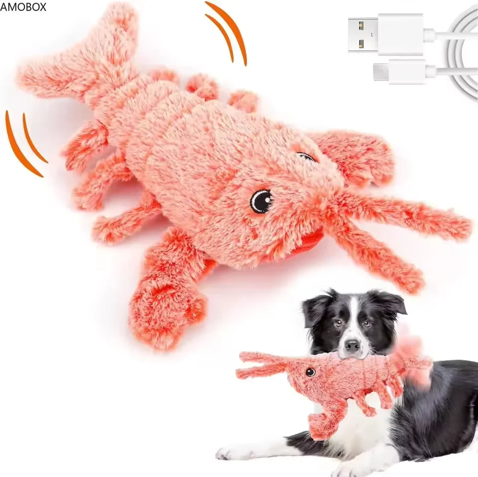 PawfectNova™ Interactive electric lobster toy endless pet entertainment guaranteed.