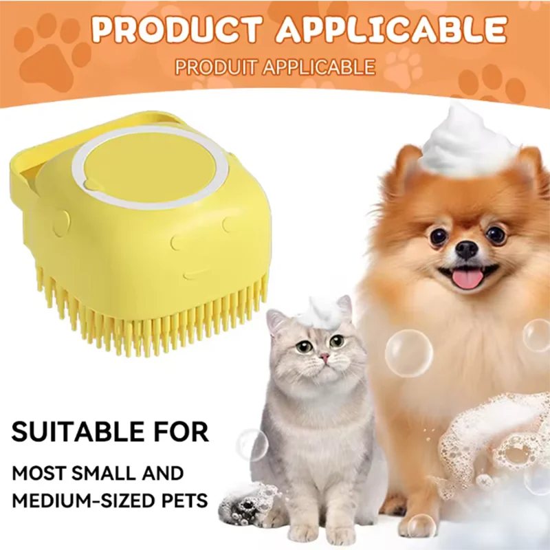 PawfectNova™ Hydro-Massage Soft Silicone Bath Brush
