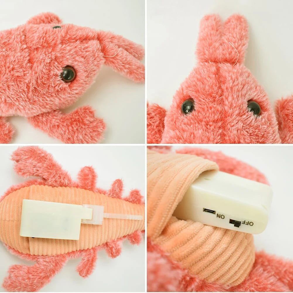 PawfectNova™ Interactive electric lobster toy endless pet entertainment guaranteed.