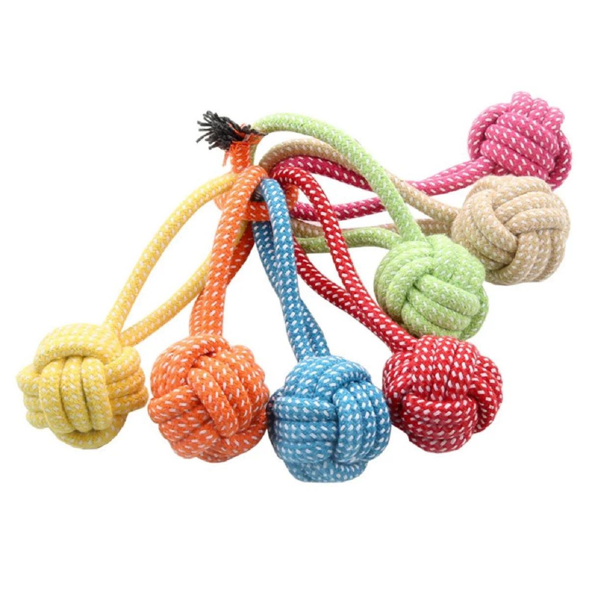 PawfectNova™ Helix-Sphere: Kinetic Tug & Toss Ball