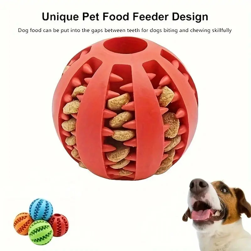PawfectNova™ Dental-Flex: Interactive Treat-Dispensing Ball