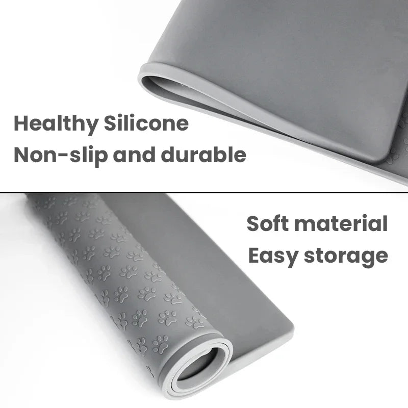 PawfectNova™ Hydra-Shield: Precision-Silicone Feeding Mat