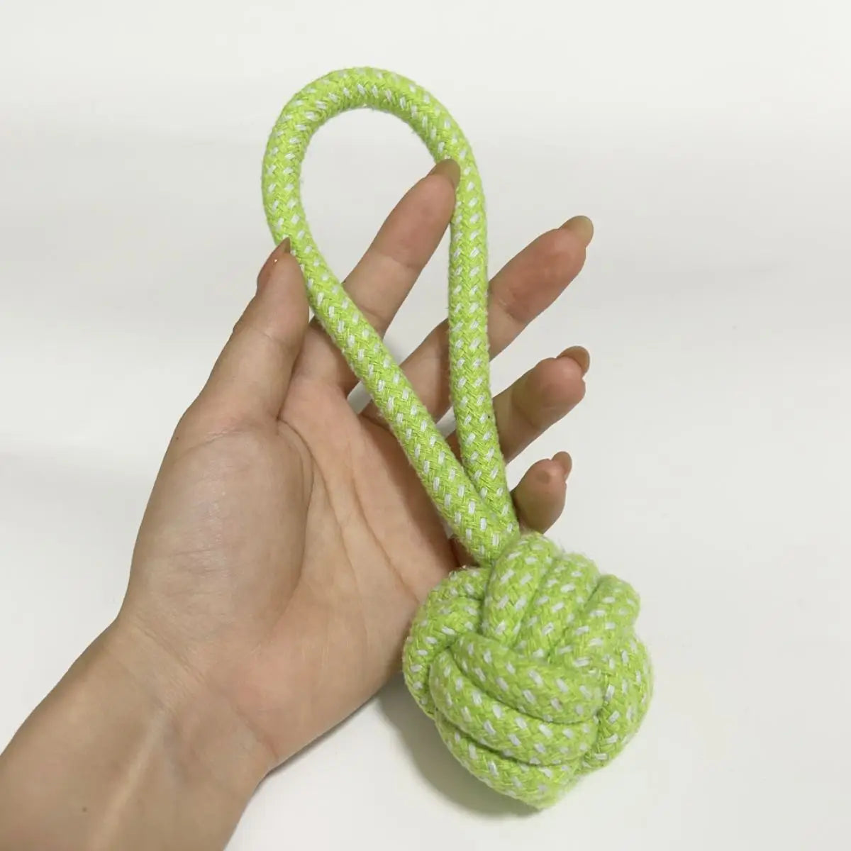 PawfectNova™ Helix-Sphere: Kinetic Tug & Toss Ball