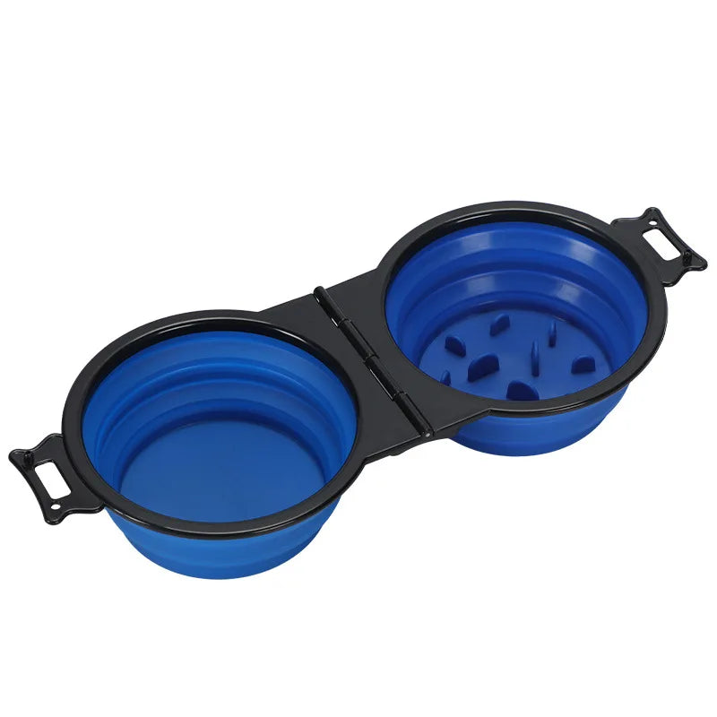 PawfectNova™ Duo-Flex: 2-in-1 Foldable Dual Bowl