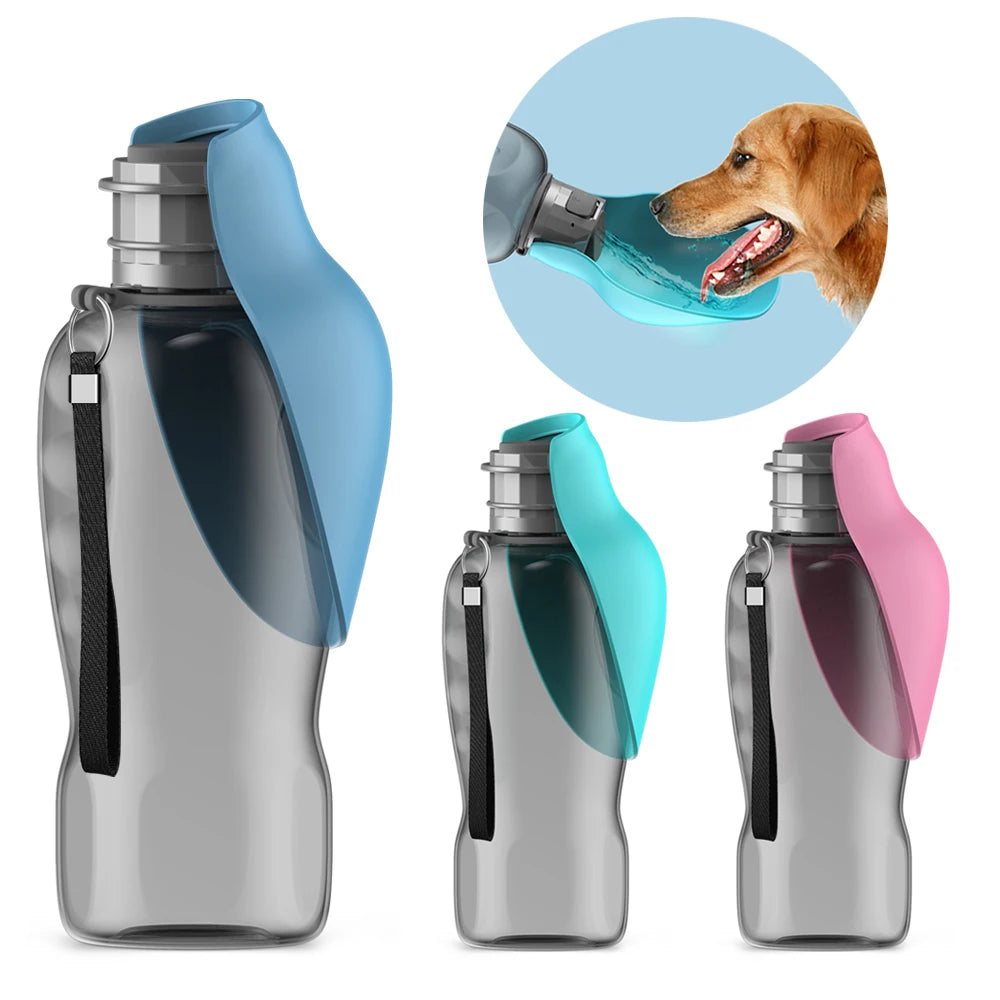 PawfectNova™ Hydro-Trek: 800ml High-Capacity Adventure Bottle
