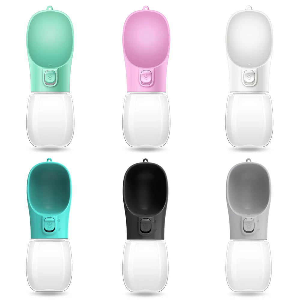 PawfectNova™ Hydro-Flow Mini: Leakproof One-Key Travel Bottle