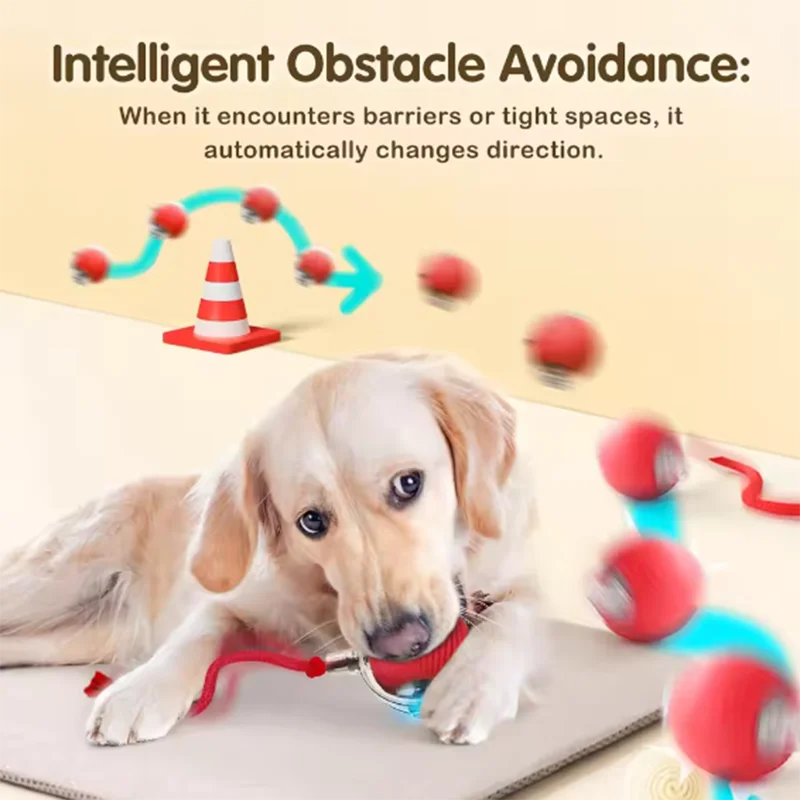 PawfectNova™ Kinetic Smart Ball: 360° Intelligent Play