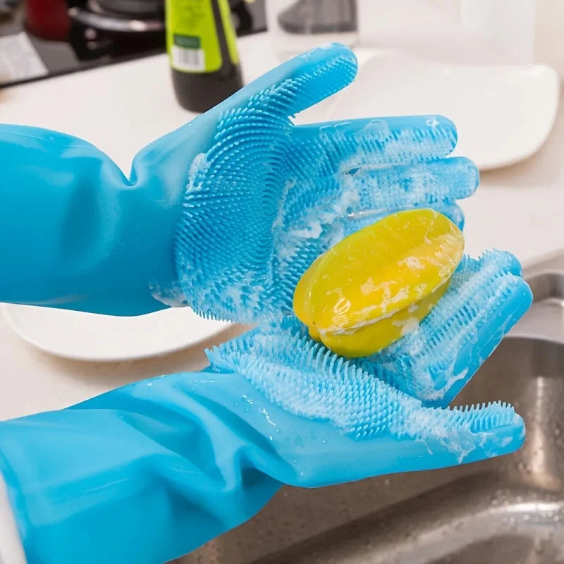 PawfectNova™ Dual-Action Grooming & Cleaning Gloves