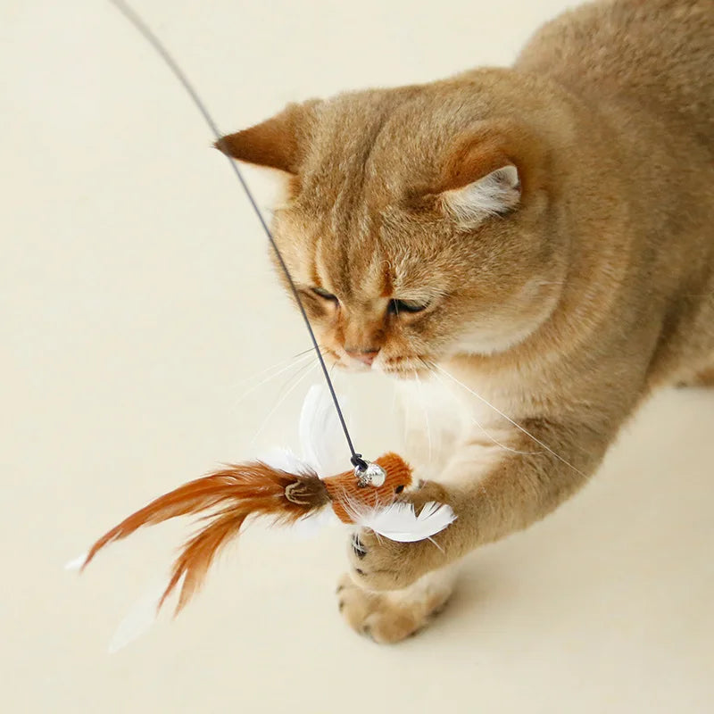 PawfectNova™ Aero-Lure: Kinetic Suction Cat Wand