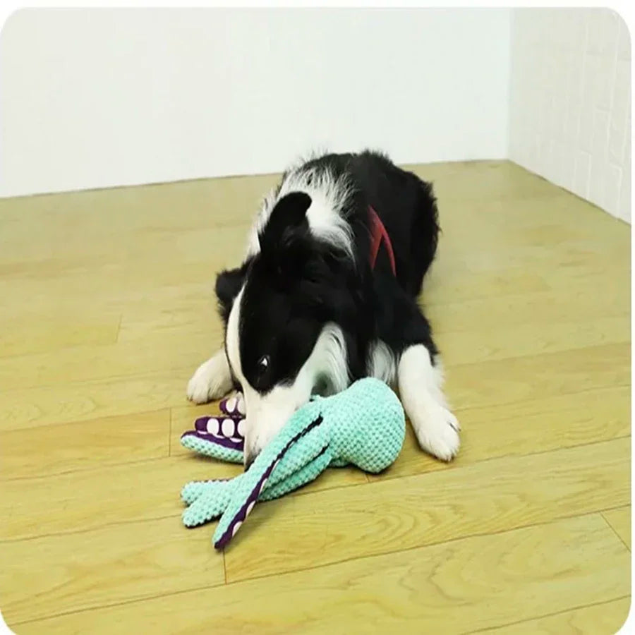PawfectNova™ Octo-Paws Interactive Plush Octopus Toy